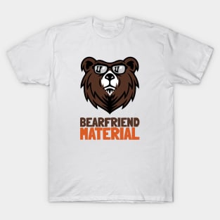 Bearfriend Material - Specially designed for gay bears T-Shirt